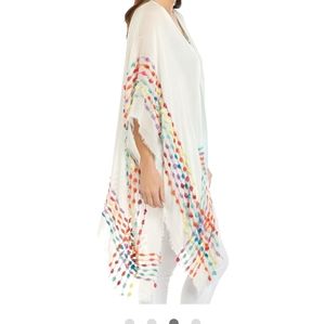 New Directions Pom Pom Kimono